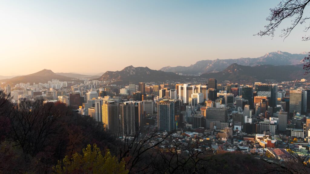 Seoul, South Korea during Winter